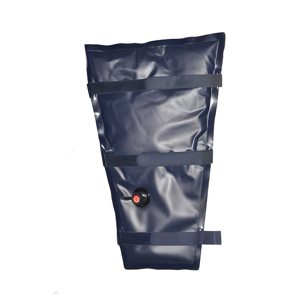 Jeu de 3 attelles à dépression avec sac et pompe