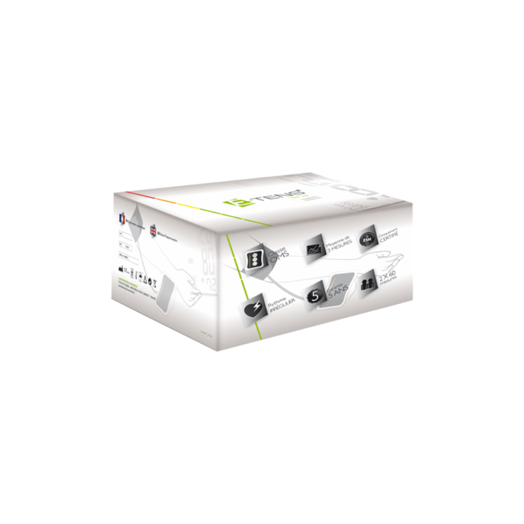 Tensiomètre électronique brassard adulte avec lecture d'arythmie 