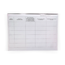 Carnet de fiches d'entretien et désinfection, 26 page