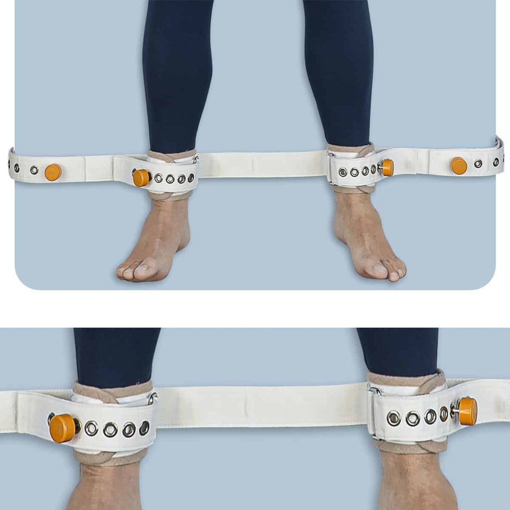 Entraves magnétiques poignets ou chevilles, la paire avec clé