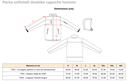 Parka Softshell avec capuche 