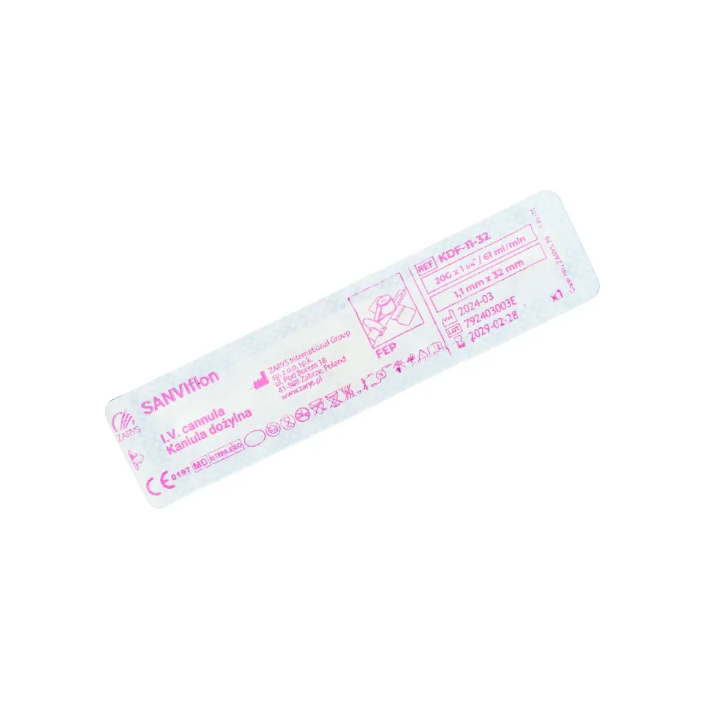 Cathéter avec ailettes 18G vert - 1,3 x 45 mm (boîte de 100) (copie)