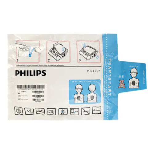 Electrodes de défibrillation pédiatrique pour HS1