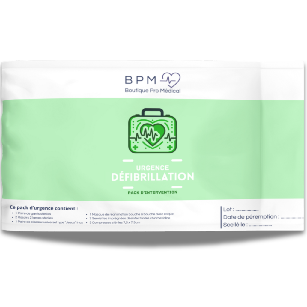 Pack d'intervention défibrillation