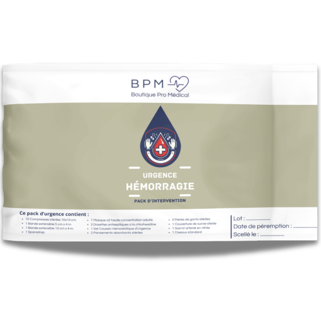 Pack d'intervention hémorragie