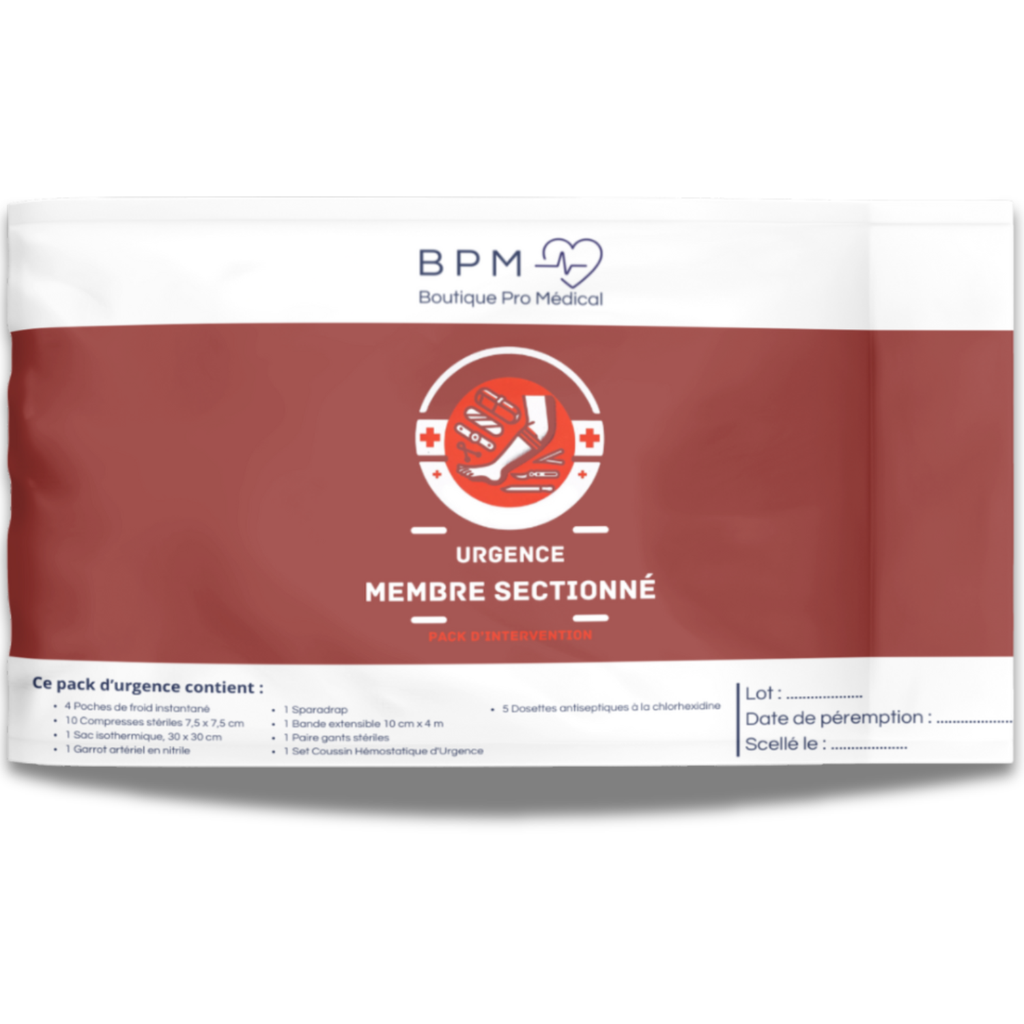 Pack d'intervention membre sectionné