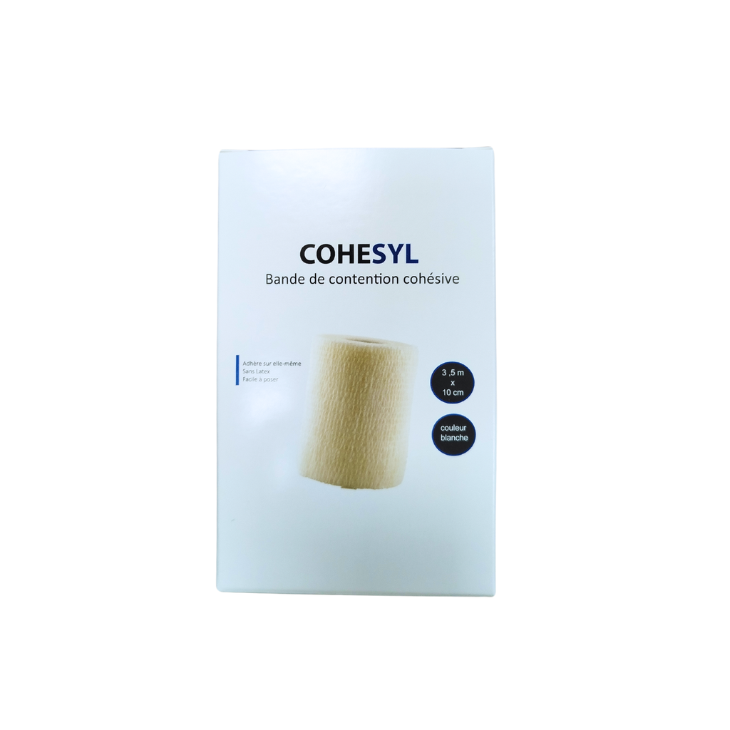 Bande auto agrippante cohésive 10 cm x 3,5 m