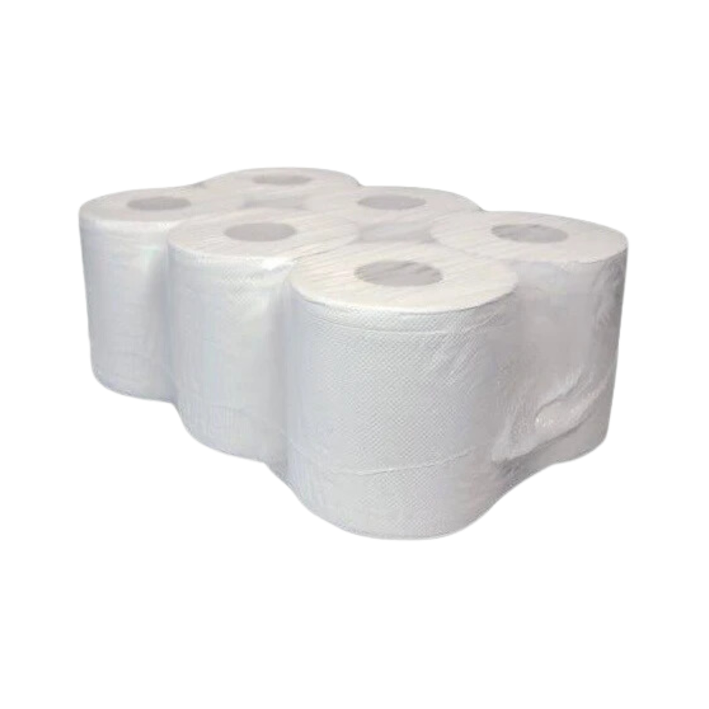 Bobine de papier d'essuie-mains 450 formats - lot de 6