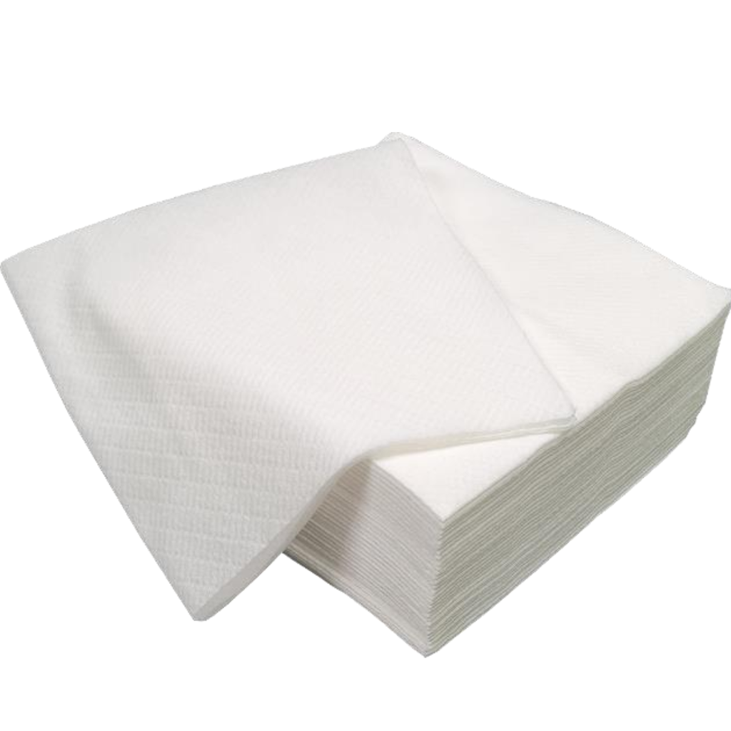 Serviettes absorbantes gaufrées, 29 x 38 cm, lot de 60