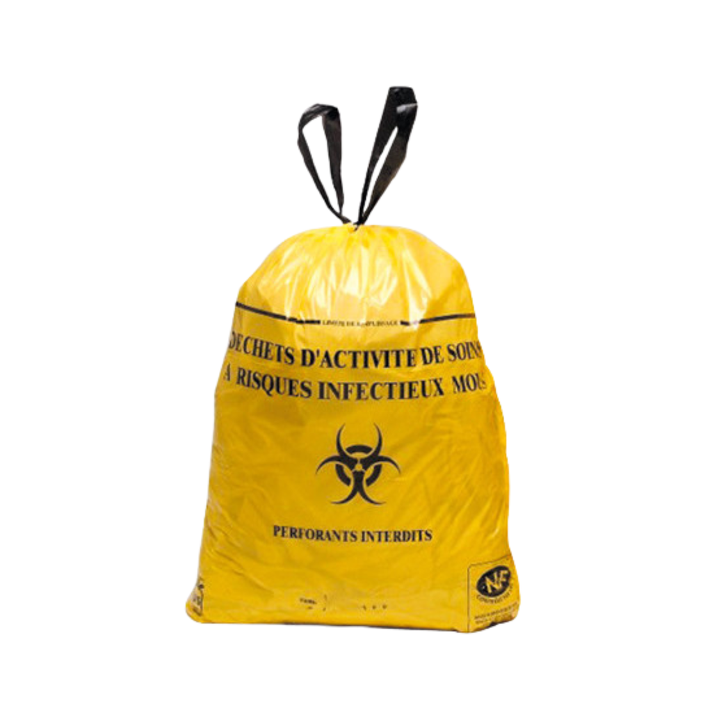 [ABE-SD30] Sacs pour Déchets de Soins DASRI, contenance 30 L, les 25
