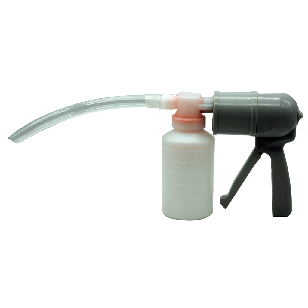 Aspirateur de mucosités manuel avec 2 sondes