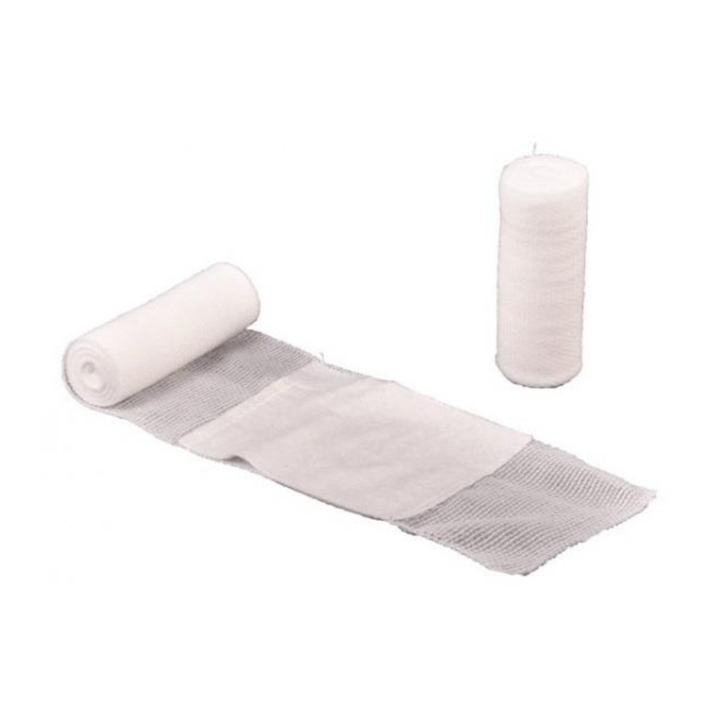 Pansement compressif d'urgence stérile Larg 10 cm Long 4 m