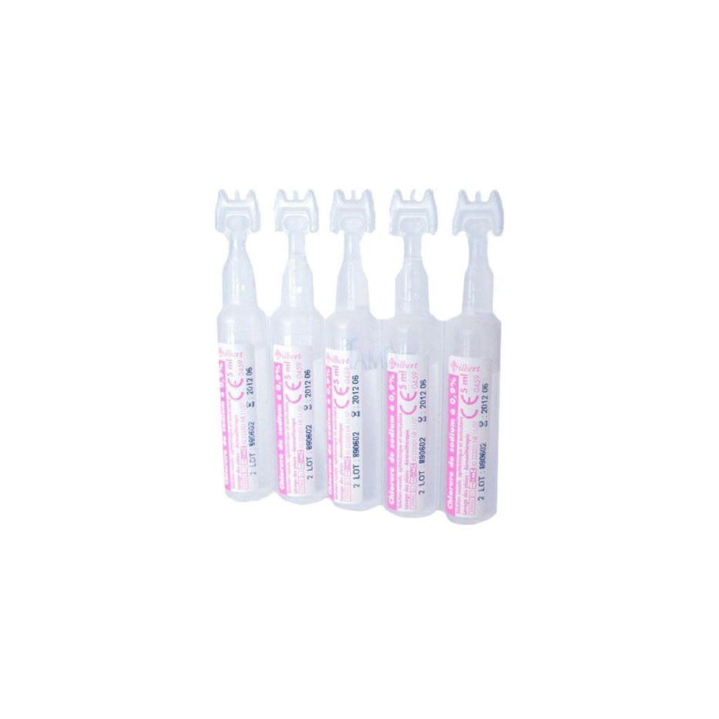 [GIL-SPH40] Dosettes sérum physiologique, 5 ml, boîte de 40