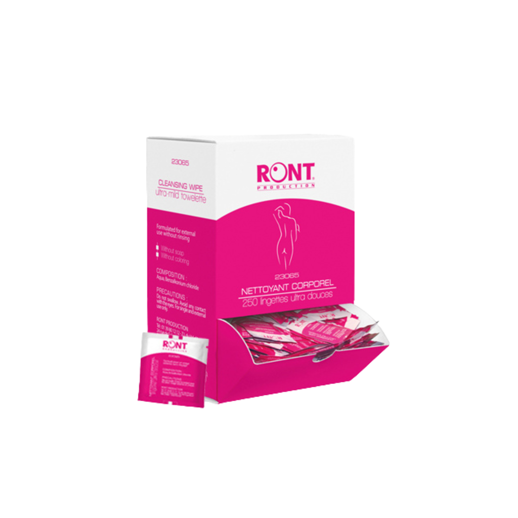 Lot de 10 lingettes nettoyantes corporel