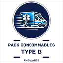 Pack ambulance consommables Type B