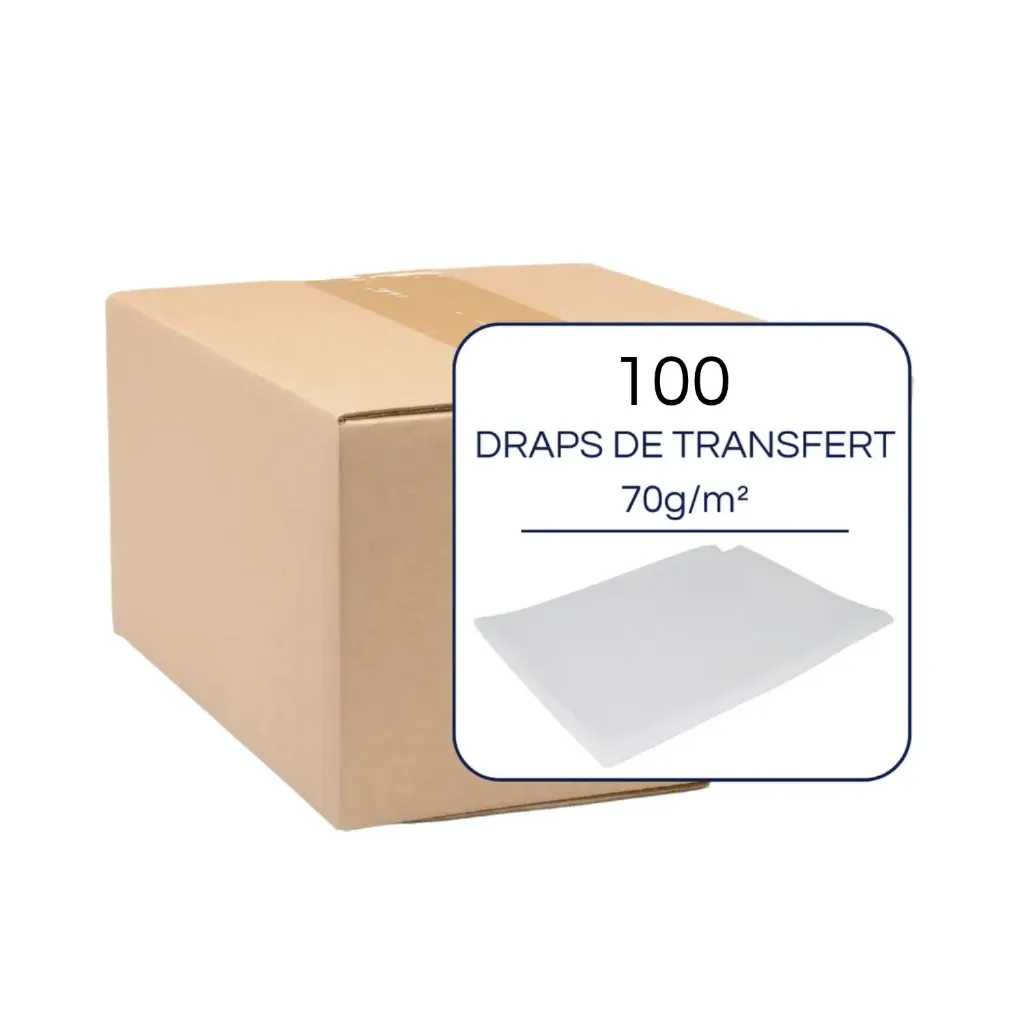 [ABE-DT70C50] Draps de transfert 70 g/m², carton de 100