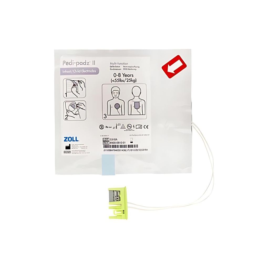 Électrodes ZOLL Pedi-Padz II Pédiatriques