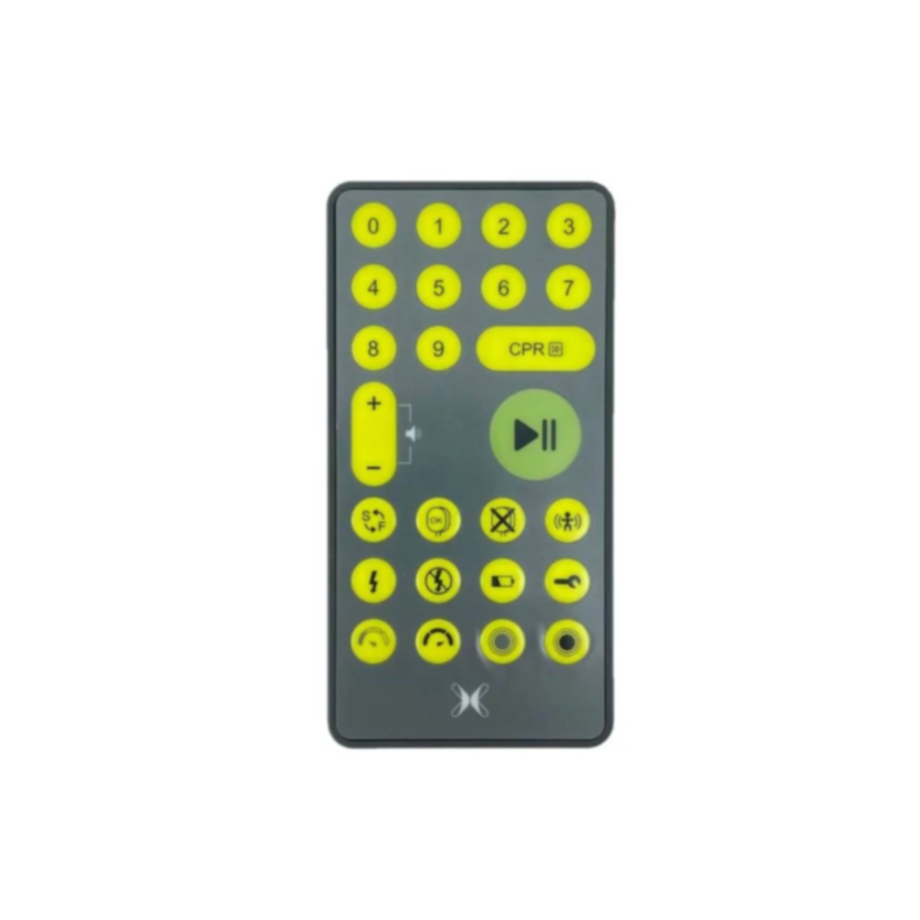 Télécommande pour l'entraîneur de défibrillateur XFT