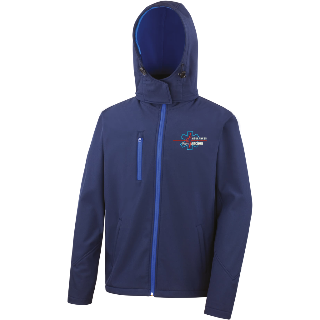 Veste Softshell avec capuche