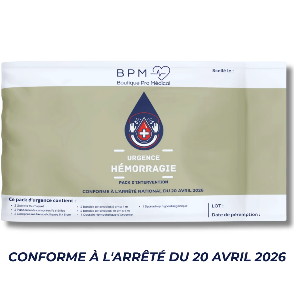 Pack d'intervention hémorragie