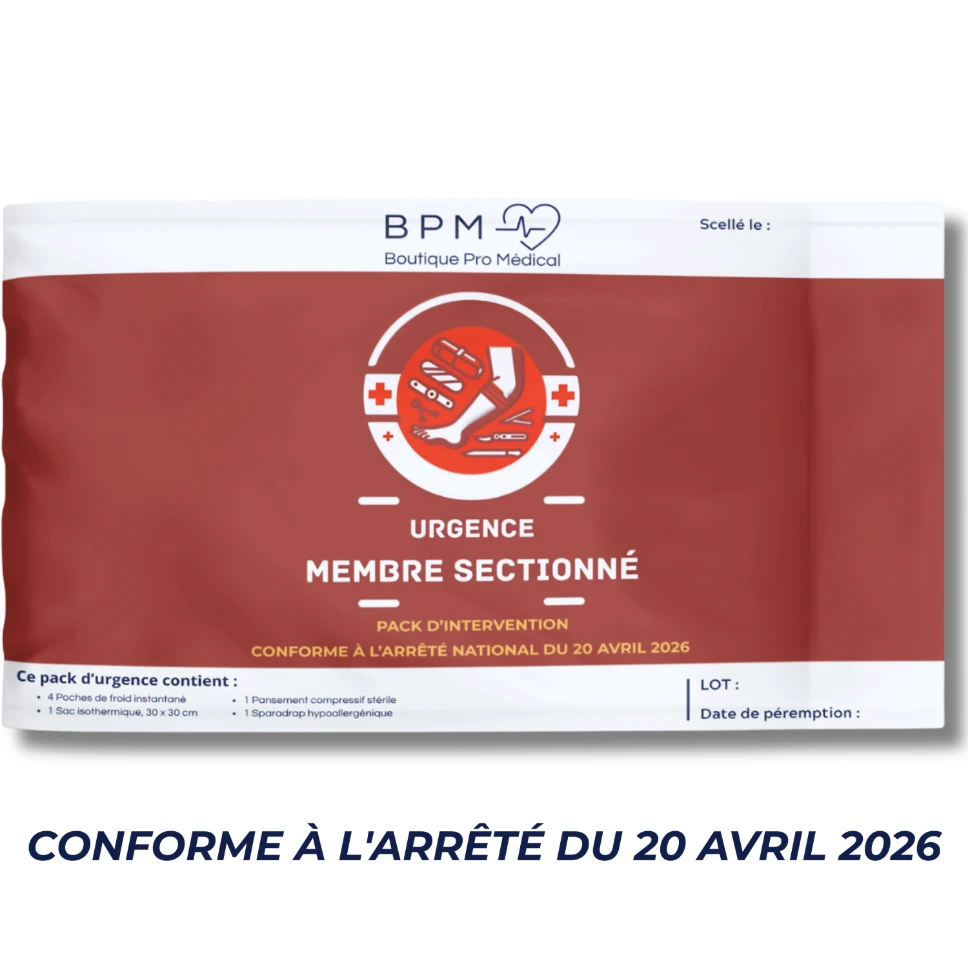 Pack d'intervention membre sectionné