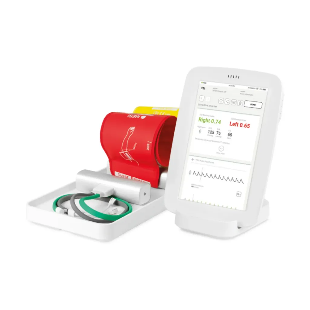 MESI mTablet avec module TBI pression systolique à l'orteil (IPSO)