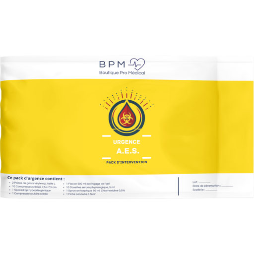 [BPM-AES] Pack d'intervention AES (Accident Exposition Sang)