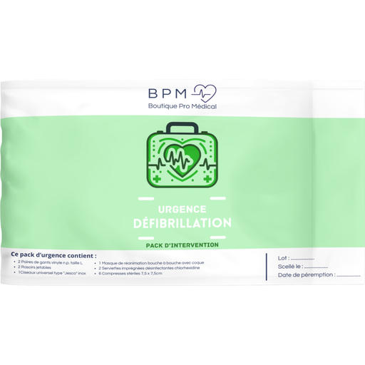 [BPM-DEFIBRILLATION] Pack d'intervention défibrillation