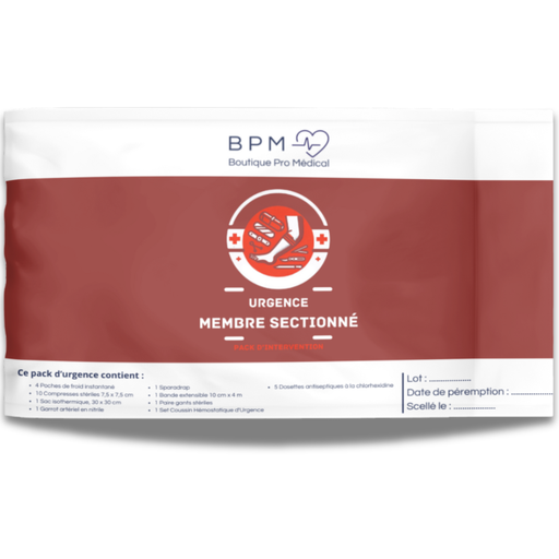 [BPM-MEMBRE SECTIONNE] Pack d'intervention membre sectionné