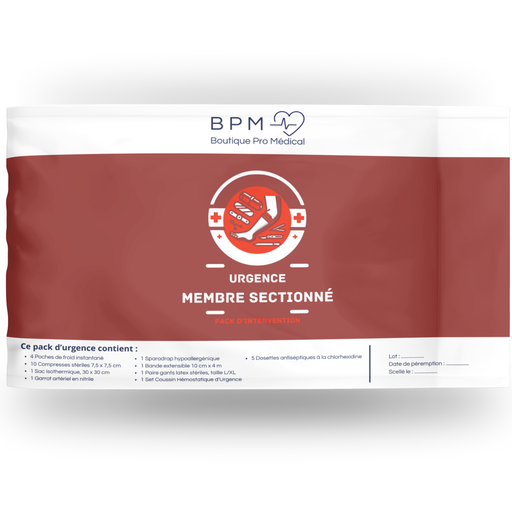[BPM-MEMBRE SECTIONNE] Pack d'intervention membre sectionné