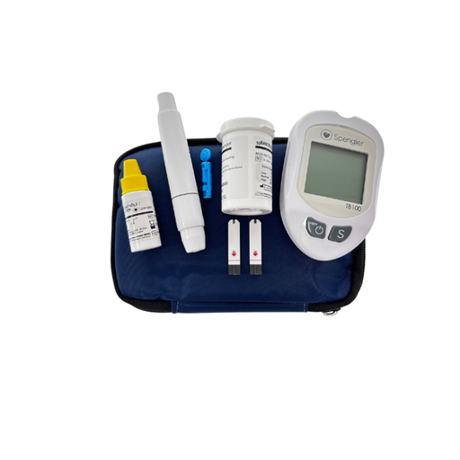 [HTX-GLU] Glucomètre/Lecteur de glycémie SPENGLER TB100 Kit complet