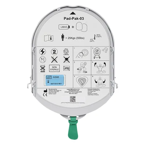 Électrodes de défibrillation Adulte pour AED SAMARITAN 350P