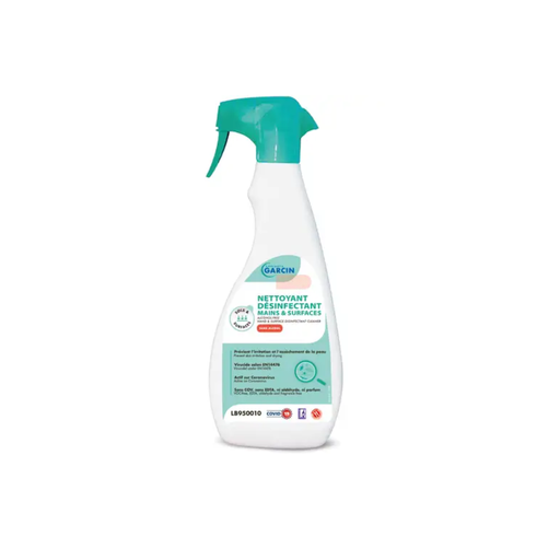 [ORA-DD750] Spray nettoyant et désinfectant des surfaces, 750 ml