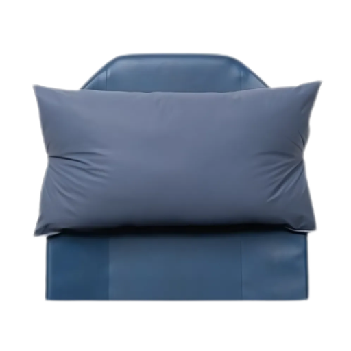 [EAS-OB30] Oreiller bactériostatique, bleu avec élastique, 55 x 30 cm  