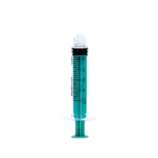[ZAR-LL3P5] seringue à usage unique 5 ml Luer-Lock, 3 pièces, boite de 100 