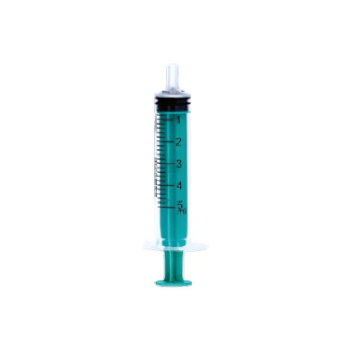 seringue à usage unique 5 ml Luer, 3 pièces, boite de 100  