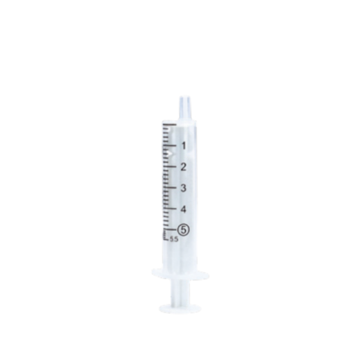 Seringue À Usage Unique 5 ml, 2 Pièces, Luer, boite de 100   