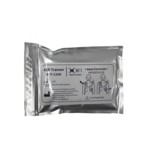 Électrodes de Formation adulte pour Défibrillateur XFT 