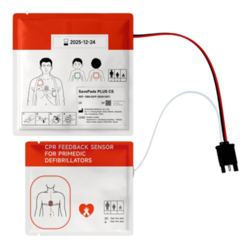Electrodes Primedic Heartsave myPAD adultes et pédiatriques avec capteur RCP